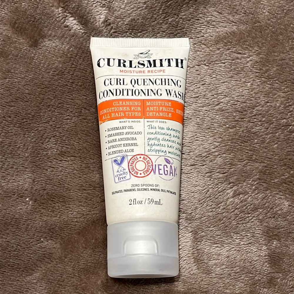Curlsmith Curl Quenching Conditioning Wash - Travel Size - Brand New